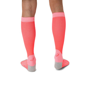 Asics Performance Run Compression Sock Flash Red גרבי אסיקס לריצה
