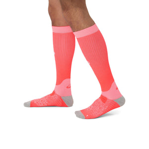 Asics Performance Run Compression Sock Flash Red גרבי אסיקס לריצה