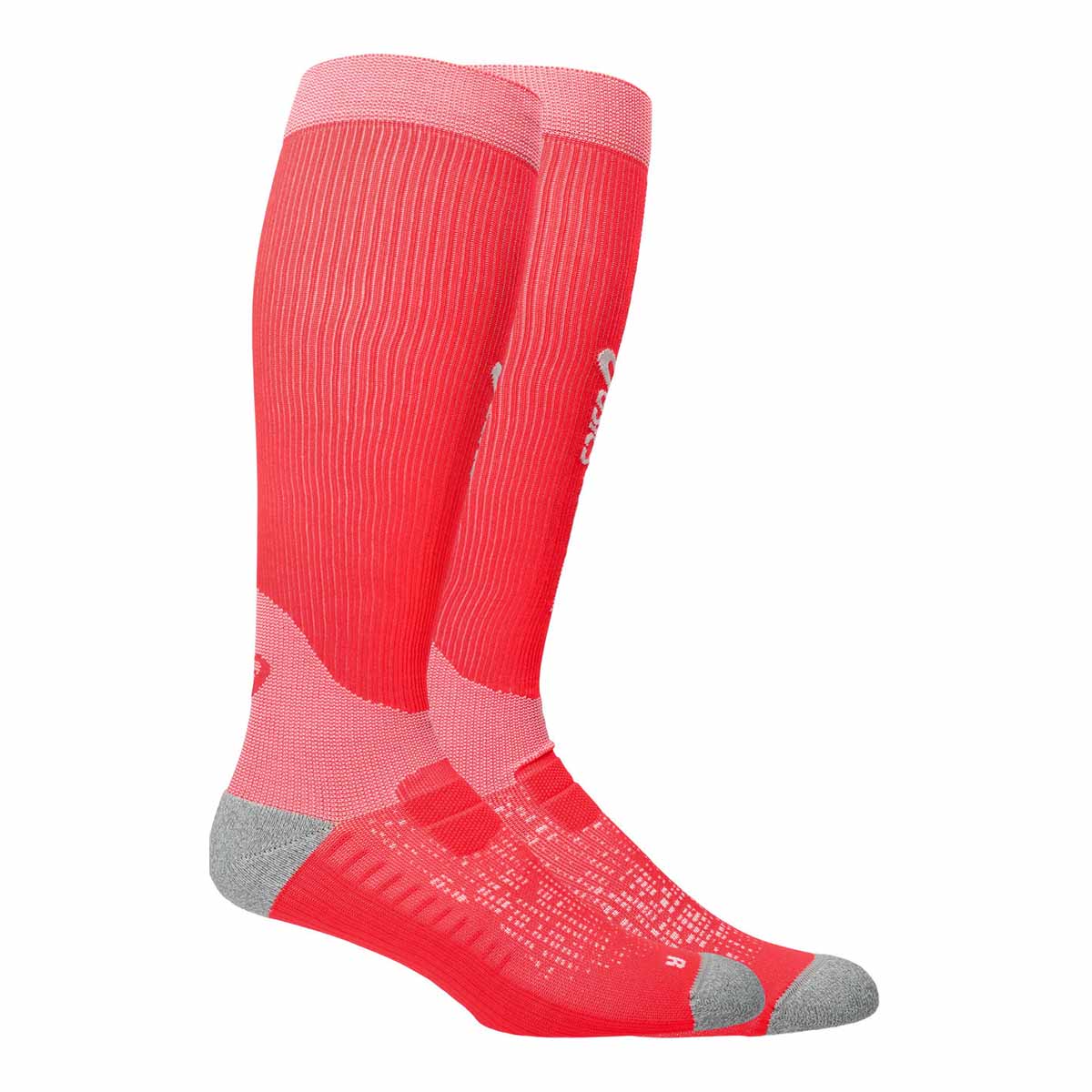 Asics Performance Run Compression Sock Flash Red גרבי אסיקס לריצה