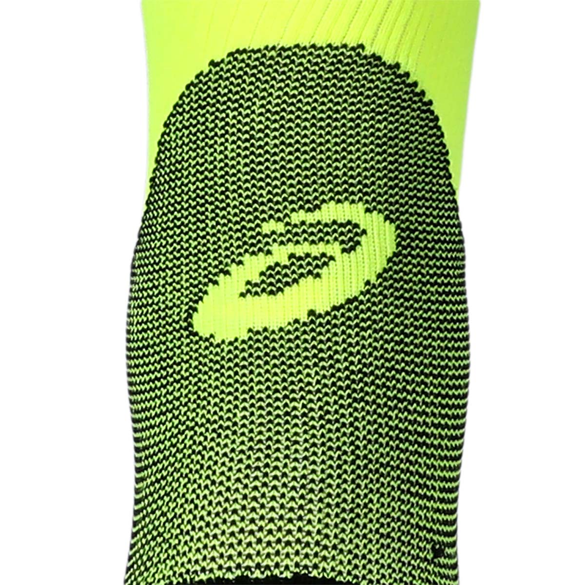 Asics Performance Run Compression Sock Safety Yellow גרבי אסיקס