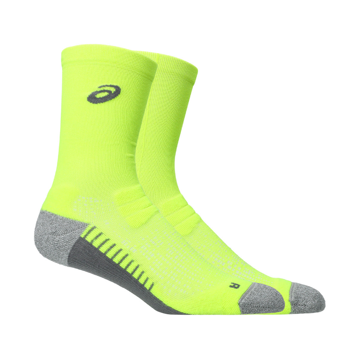 Asics Performance Run Crew Sock Safety Yellow גרבי אסיקס