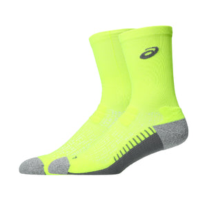 Asics Performance Run Crew Sock Safety Yellow גרבי אסיקס