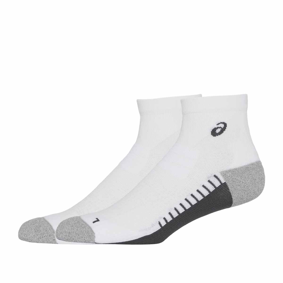 Asics Performance Run Quarter Sock Unisex Brilliant White גרבי אסיקס לריצה