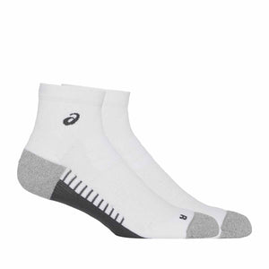 Asics Performance Run Quarter Sock Unisex Brilliant White גרבי אסיקס לריצה