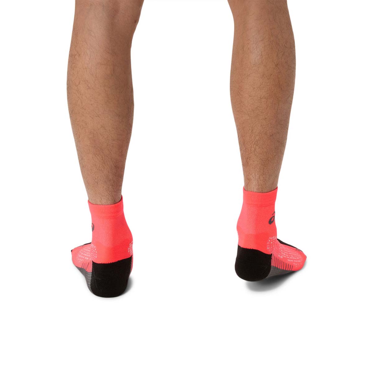 Asics Performance Run Quarter Sock Unisex Flash Red גרבי אסיקס לריצה