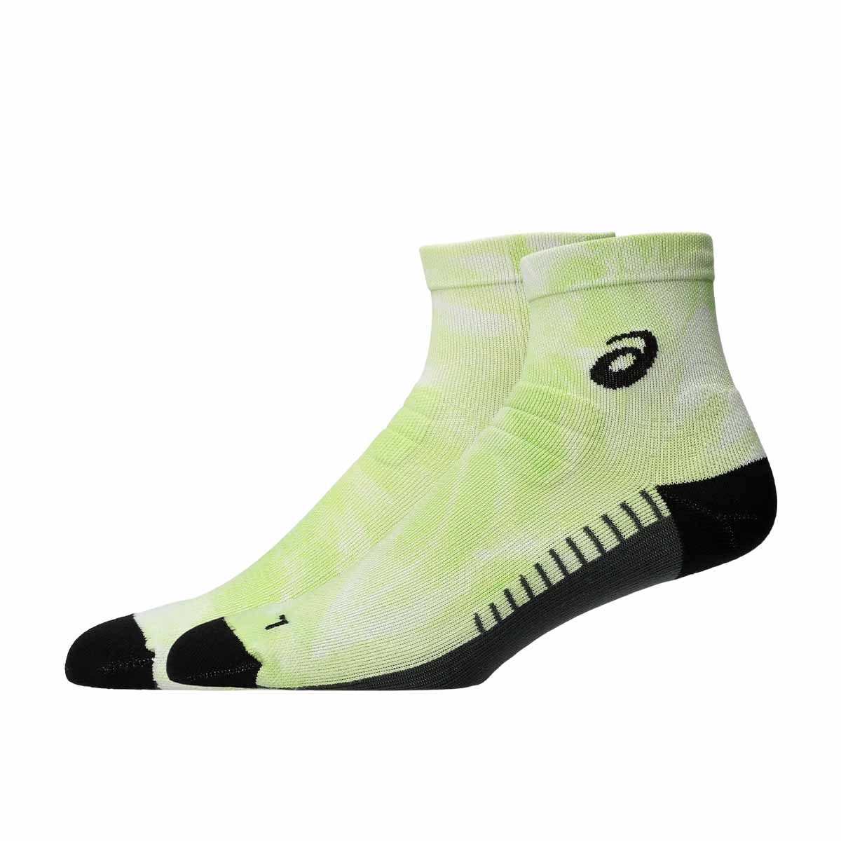 Asics Performance Run Quarter Sock Lime Green גרבי ריצה אסיקס