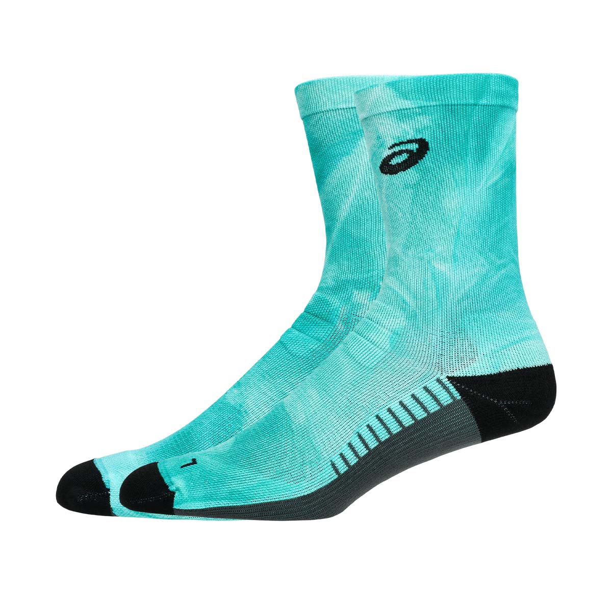 Asics Performance Run Crew Sock Wave Teal גרבי ריצה אסיקס