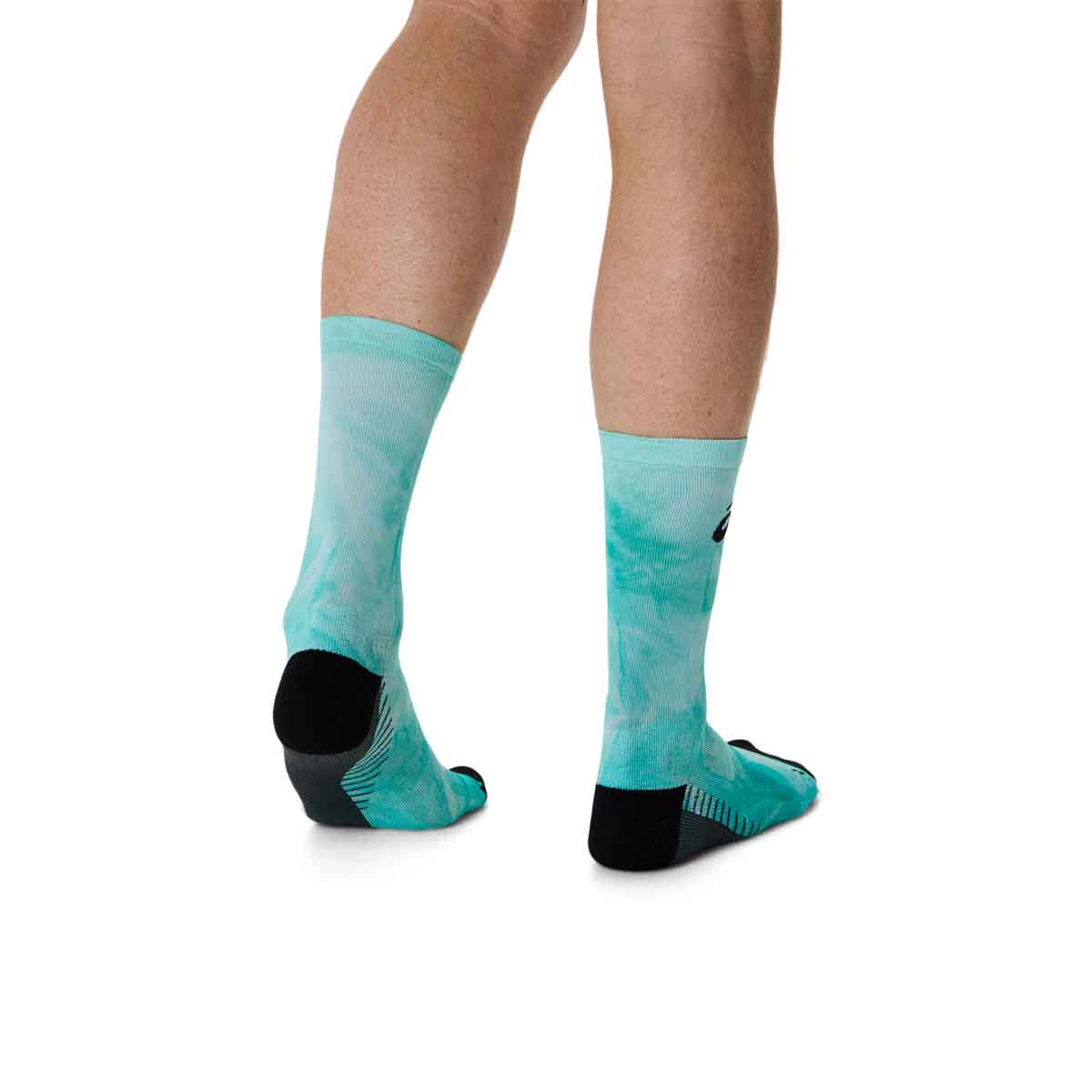 Asics Performance Run Crew Sock Wave Teal גרבי ריצה אסיקס