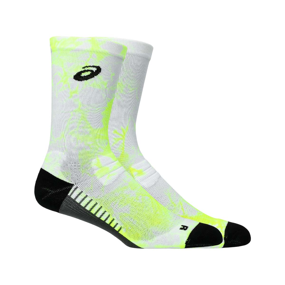 Asics Performance Run Crew Sock Safety Yellow גרבי אסיקס