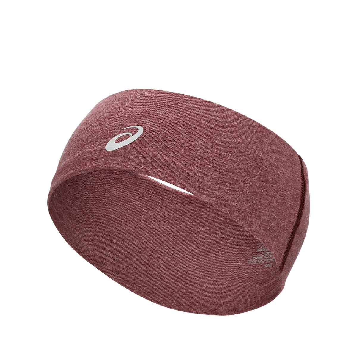 Asics Essential Running Headband Unisex Dark Red Planet סרט ריצה לראש לנשים