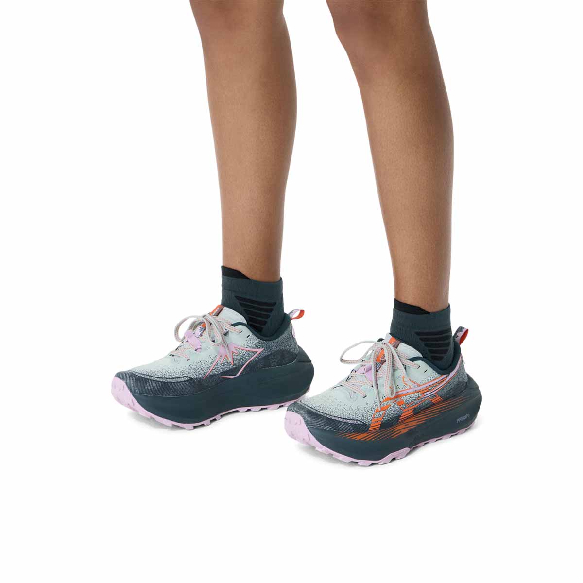 Asics Fujitrail Quarter Sock גרביים לריצה בשטח