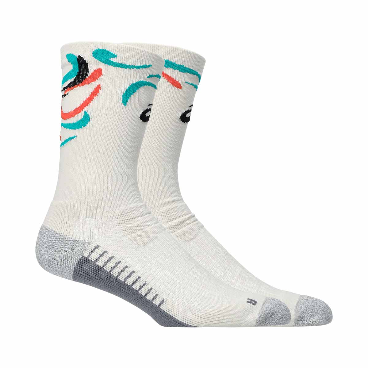 Asics Performance Run Crew Sock Birch גרבי אסיקס יוניסקס