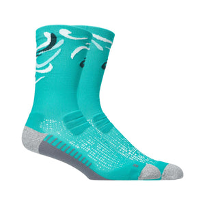 Asics Performance Run Crew Sock Wave Teal גרבי אסיקס יוניסקס