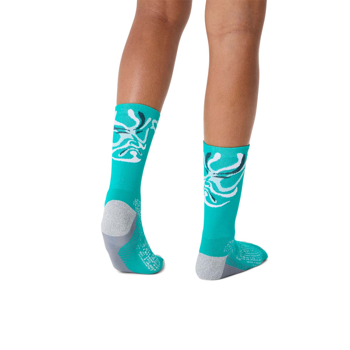 Asics Performance Run Crew Sock Wave Teal גרבי אסיקס יוניסקס