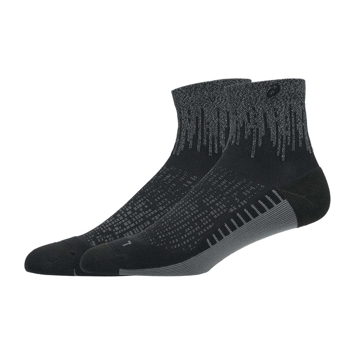 Asics Performance Run Quarter Sock Unisex - Black גרבי ריצה אסיקס