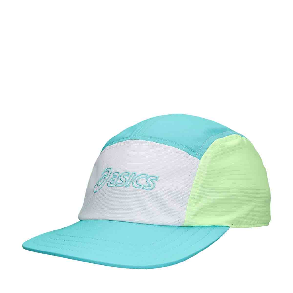Asics 5 Panel Cap Unisex Ice Mint Energy Aqua כובע אסיקס לפאדל יוניסקס