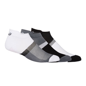 Asics 3Ppk Color Block Ankle Sock Black גרבי אסיקס קצרות