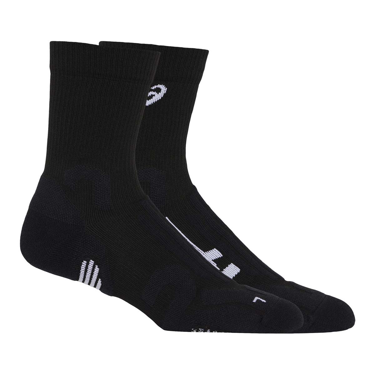 Asics Court+ Tennis Crew Sock Unisex Black גרבי טניס אסיקס
