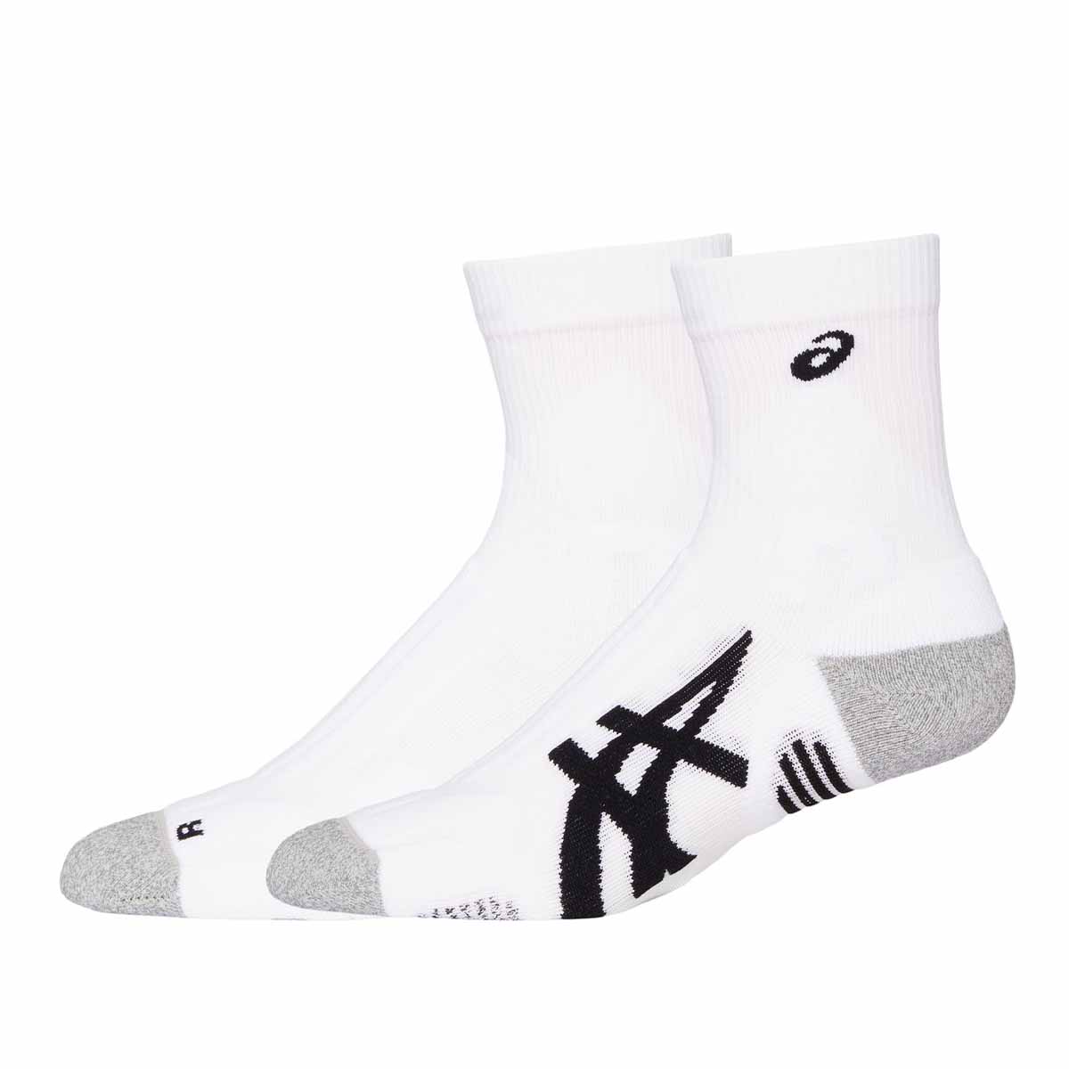 Asics Court+ Tennis Quarter Sock White White גרבי אסיקס לטניס