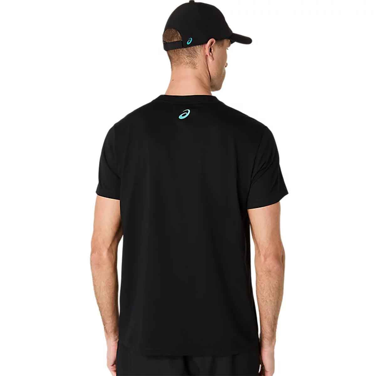 Asics Court Core Graphic Cap Unisex Performance Black Unisex כובע טניס אסיקס