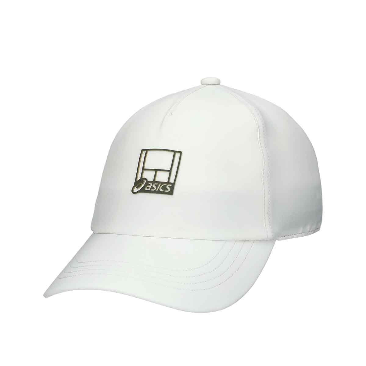 Asics Court Core Graphic Cap Unisex Cream Unisex כובע טניס יוניסקס