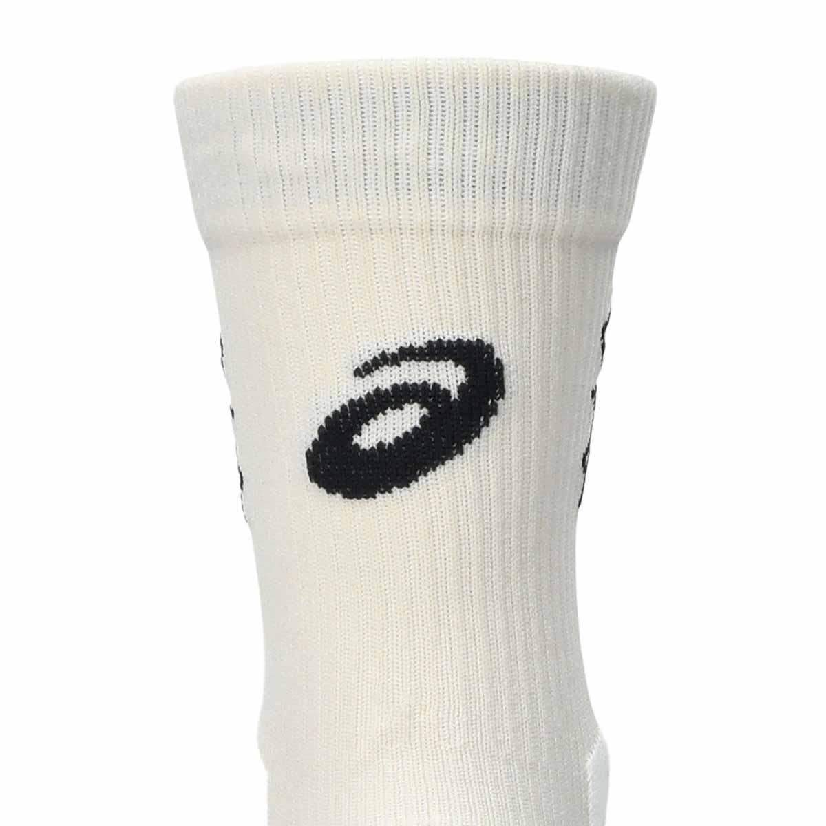 Asics Game Seasonal Graphic Crew Sock Unisex Cream גרבי טניס יוניסקס