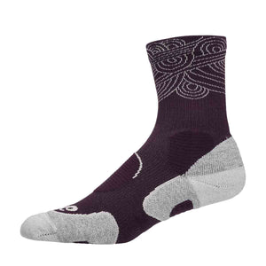 Asics Seasonal Court+ Tennis Crew Sock Unisex Dark Aubergine גרבי טניס יוניסקס