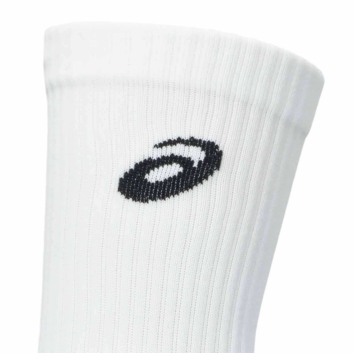 Asics 3043A136-100 Court+ Tennis Crew Sock Unisex Brilliant White גרבי טניס יוניסקס