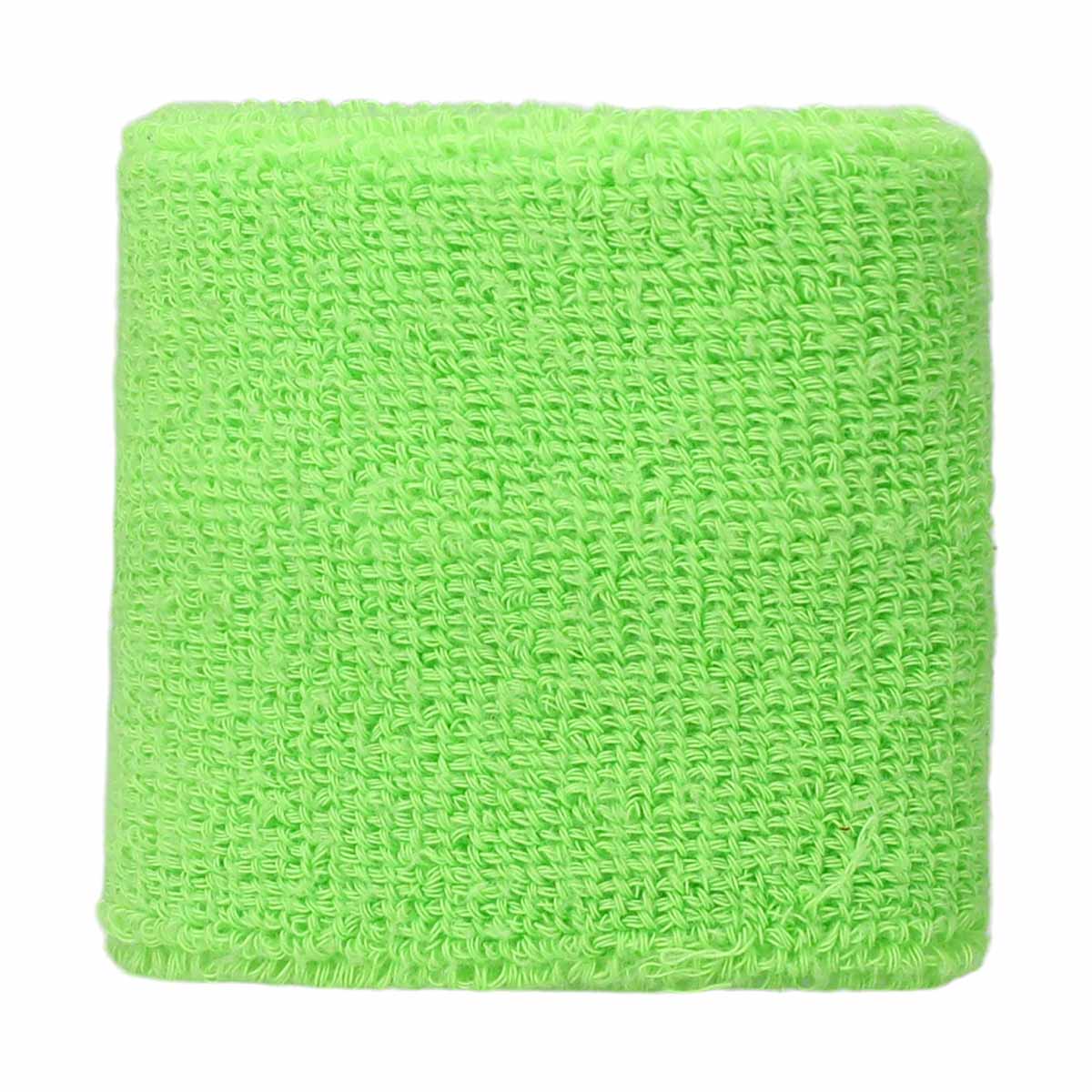 Asics Wrist Band Pair Unisex Illuminate Green מגן זיעה ליד טניס
