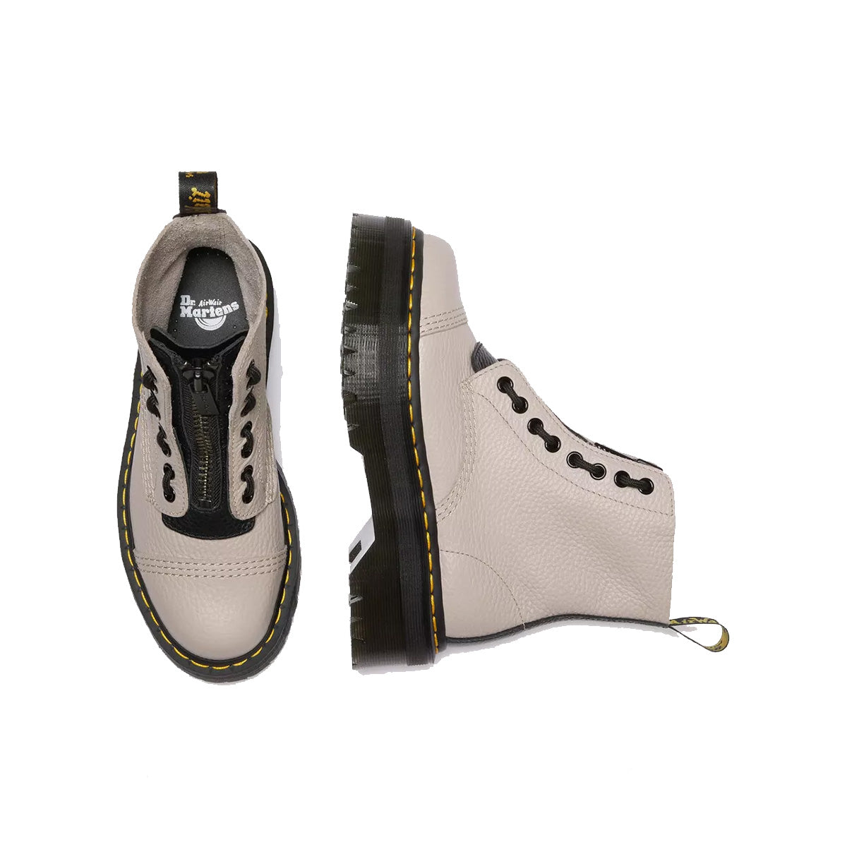 Dr. Martens Sinclair Vintage Taupe Black נעלי ד"ר מרטינס סינקלייר טיופ