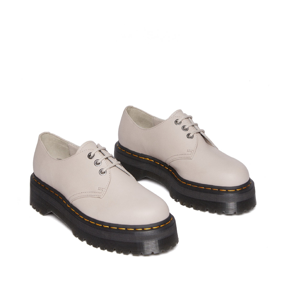 Dr. Martens 1461 Quad II Vintage Taupe נעלי ד״ר מרטינס יוניסקס קוואד וינטג' טיופ