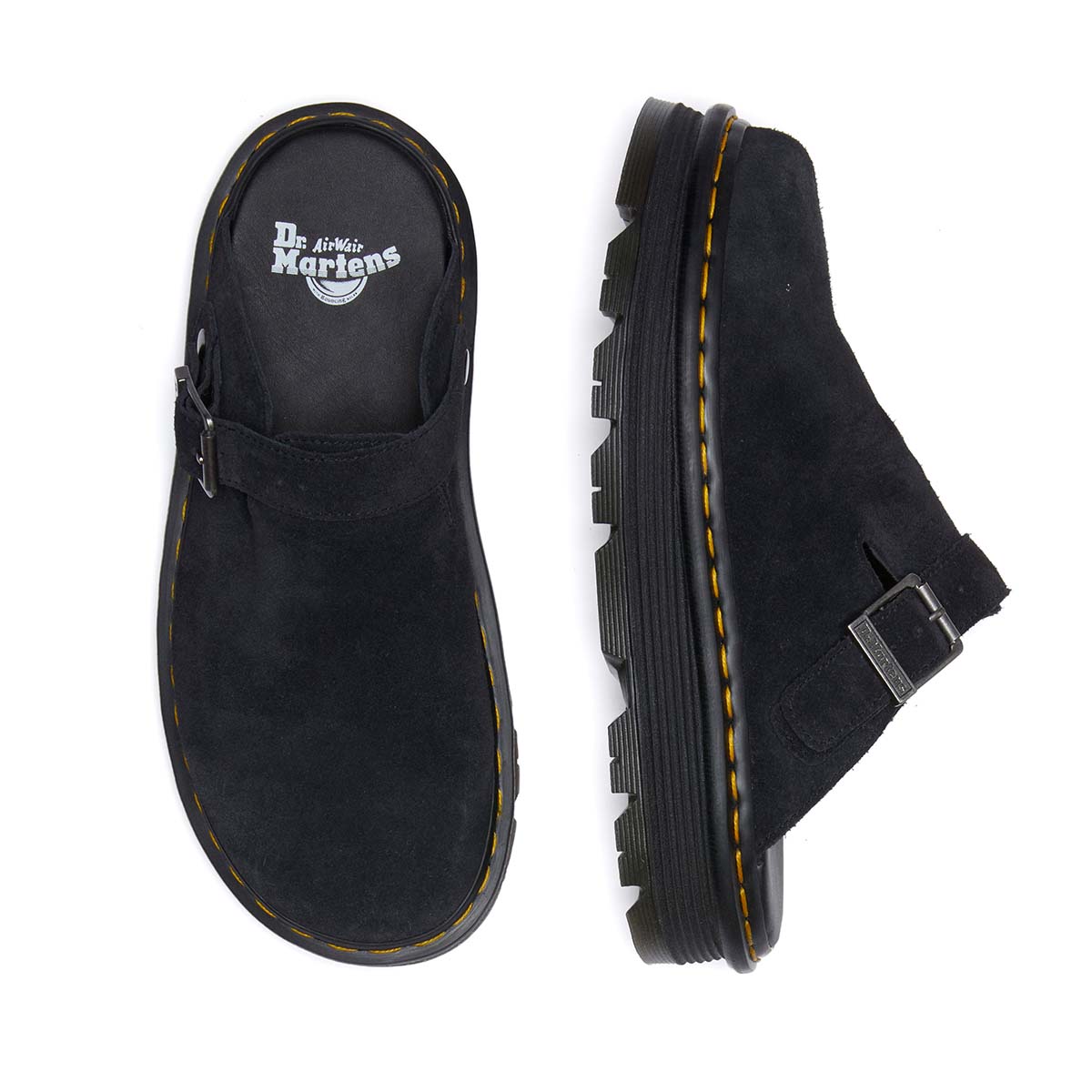 Dr. Martens ZebZag Mule Black כפכפי ד"ר מרטינס יוניסקס