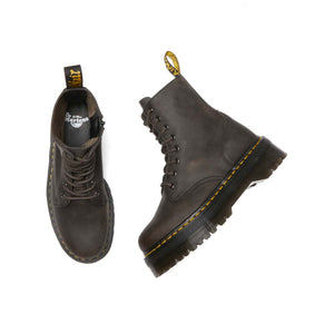 נעלי ד"ר מרטינס גיידון אפור פחם Dr. Martens Jadon Charcoal Grey