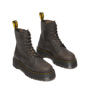 נעלי ד"ר מרטינס גיידון אפור פחם Dr. Martens Jadon Charcoal Grey