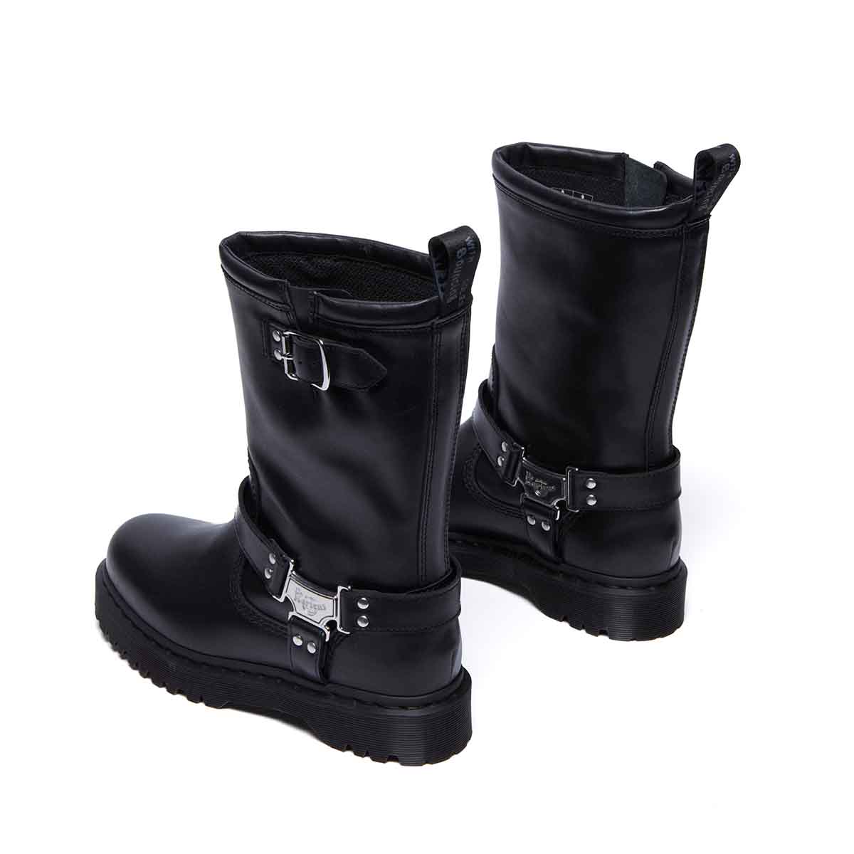 Dr. Martens Anistone Hi Pull On Boot Unisex מגפי ד"ר מרטינס אניסטון שחור