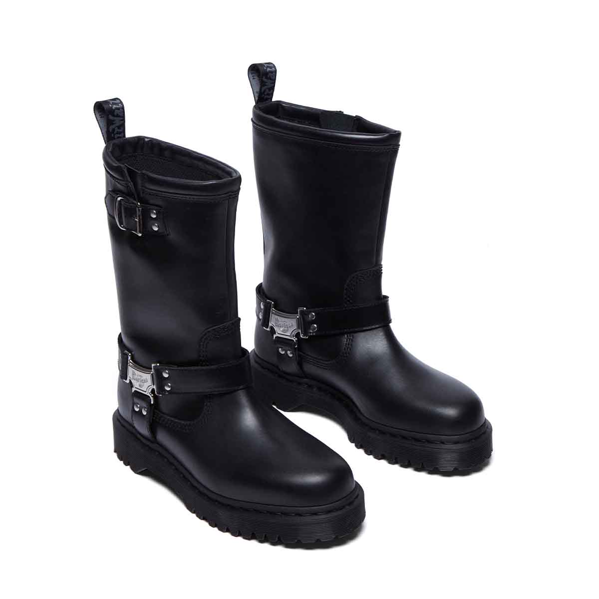 Dr. Martens Anistone Hi Pull On Boot Unisex מגפי ד"ר מרטינס אניסטון שחור