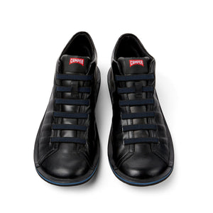 Camper Beetle Black leather ankle boots for men נעלי קמפר גברים
