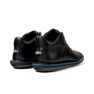 Camper Beetle Black leather ankle boots for men נעלי קמפר גברים