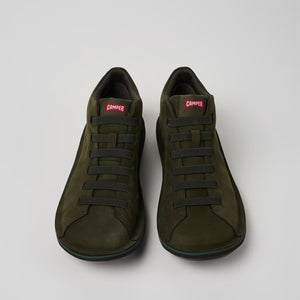 Camper Beetle Green nubuck sneakers נעלי קמפר לגברים