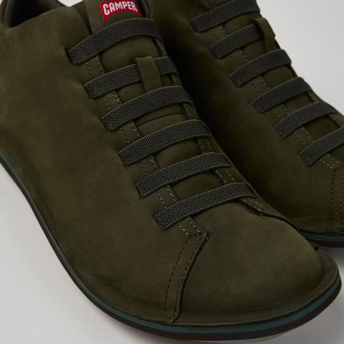 Camper Beetle Green nubuck sneakers נעלי קמפר לגברים