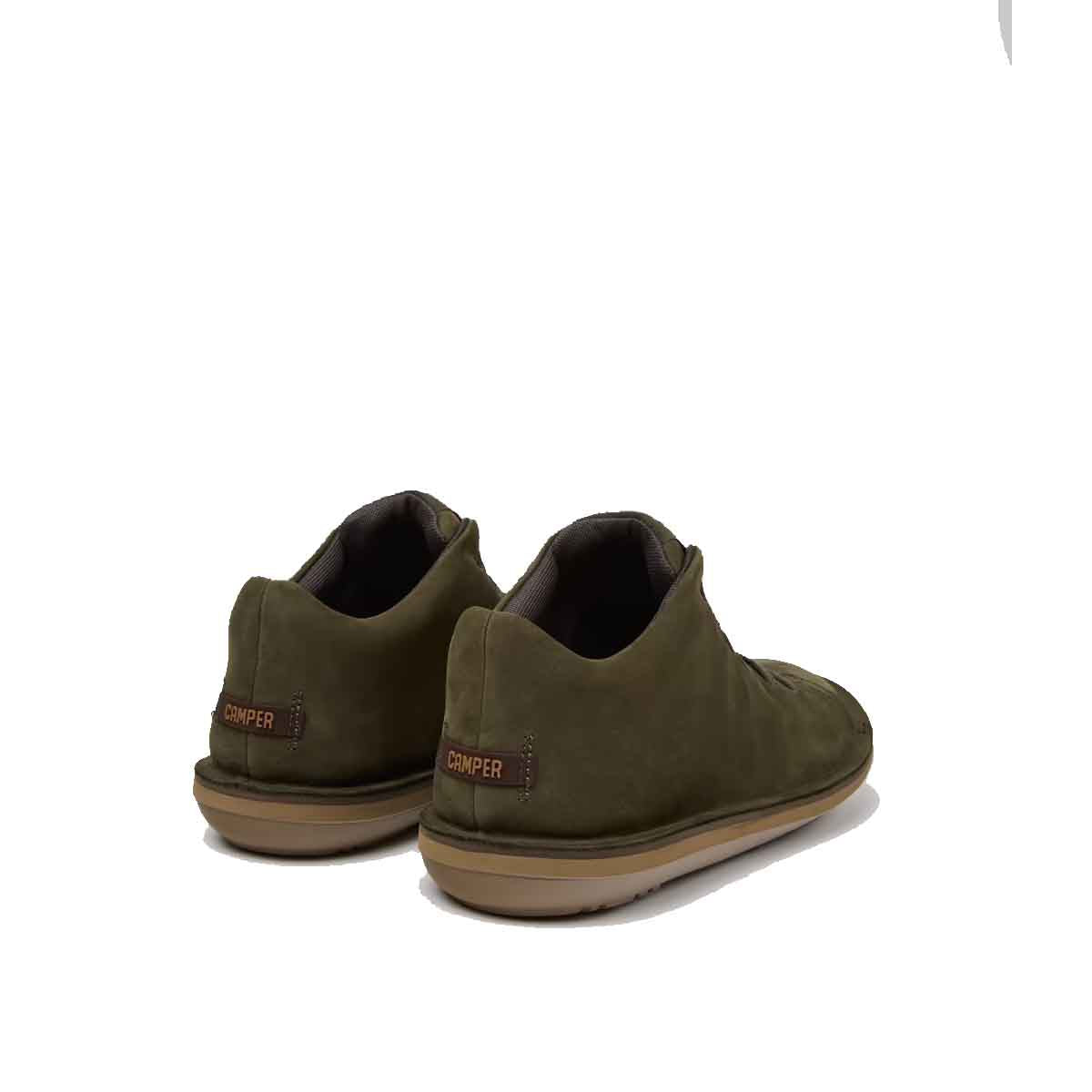 Camper Beetle Green Nubuck Ankle Boots for Men סניקרס קמפר לגברים