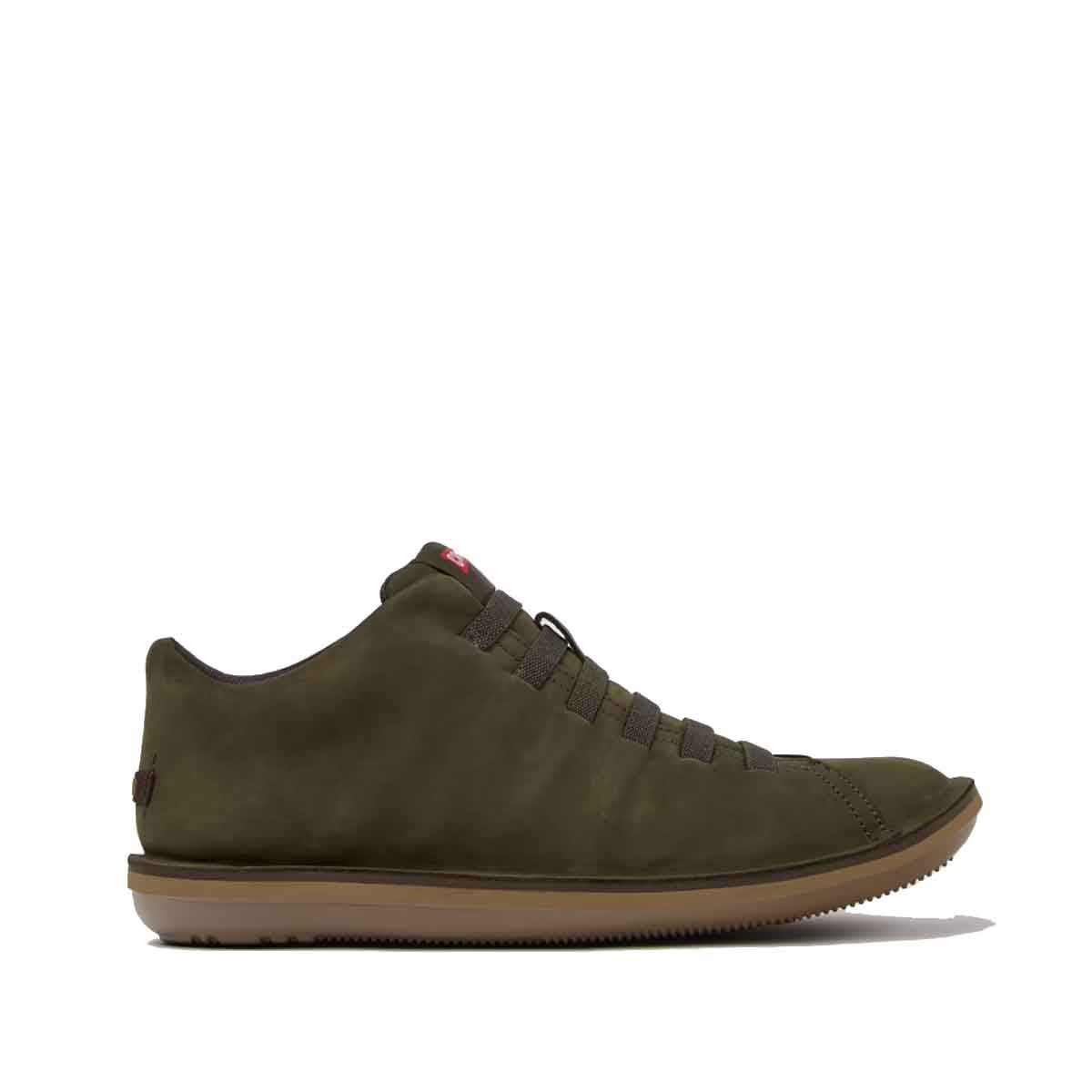 Camper Beetle Green Nubuck Ankle Boots for Men סניקרס קמפר לגברים