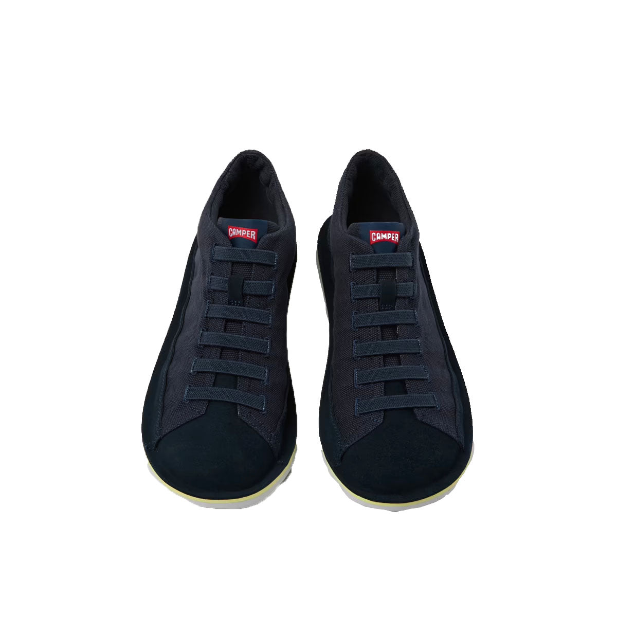 Camper Beetle Blue Recycled Cotton and Nubuck Ankle Boots for Men נעלי קמפר לגברים