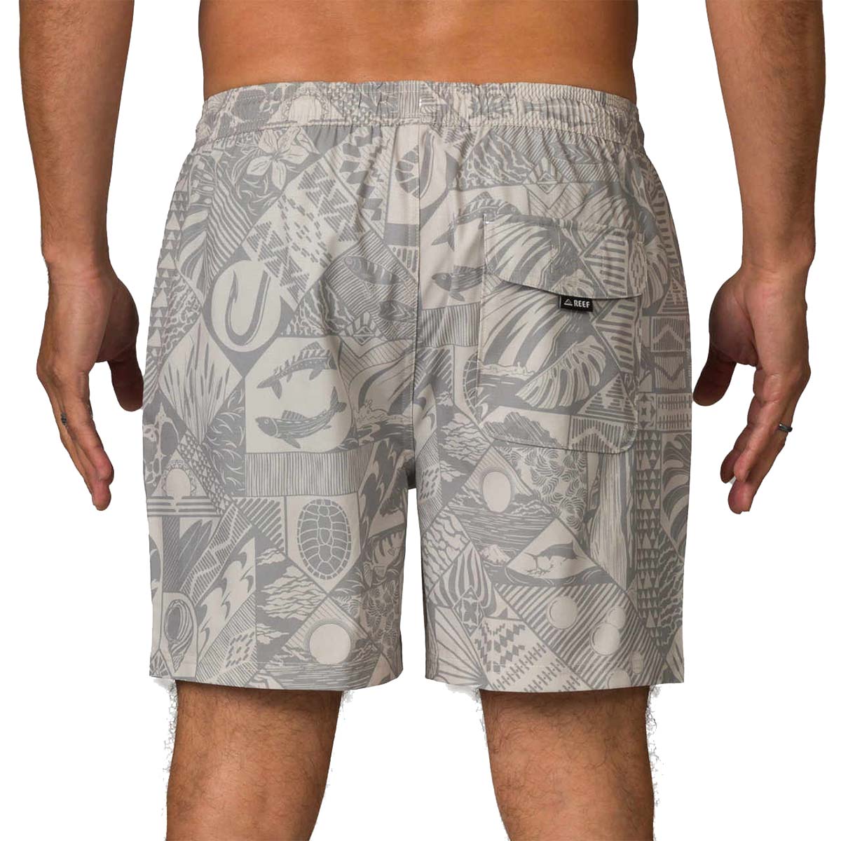 Reef Moore E-Waist Swimshort בגד ים גברים