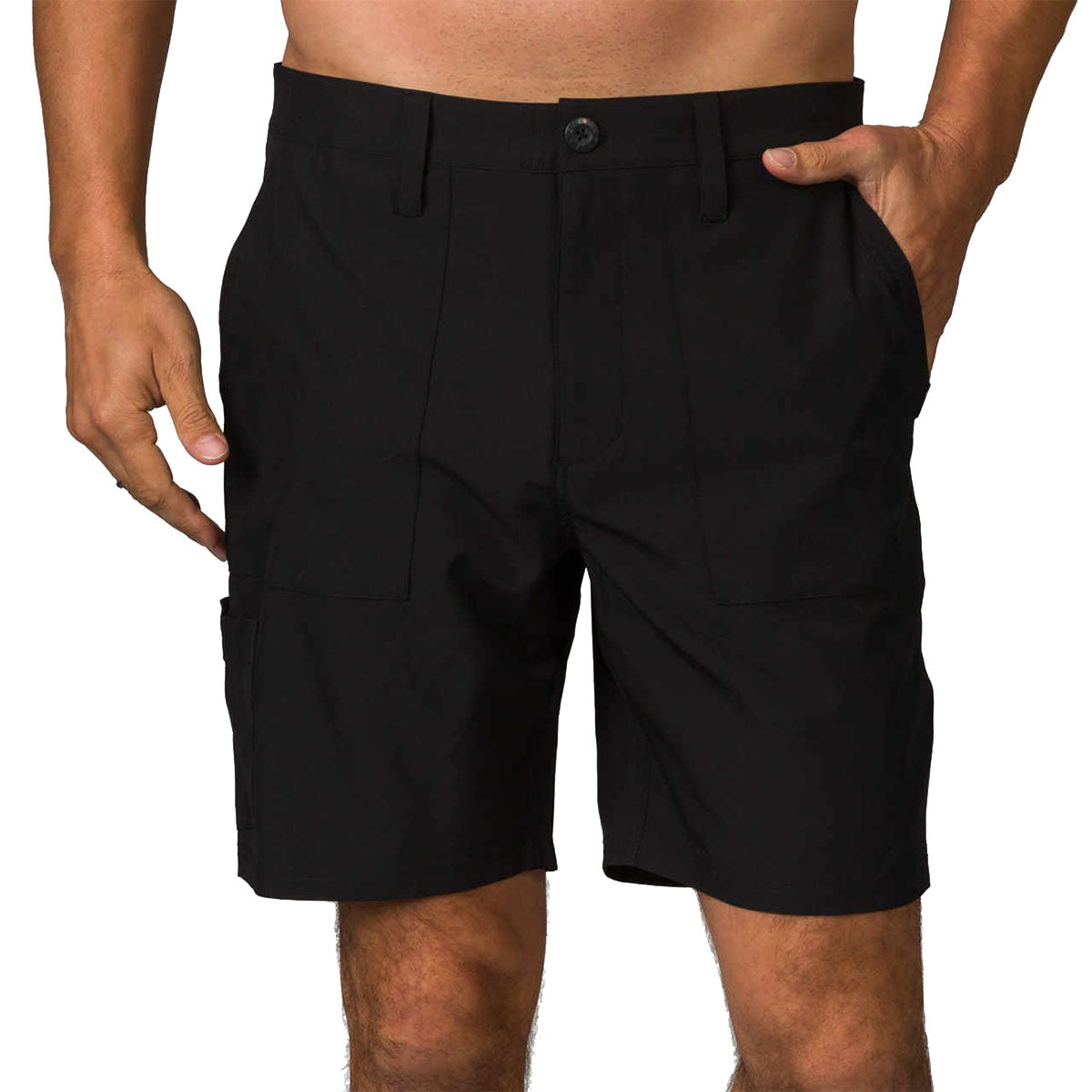 Reef Balto Fixed Waist Hybrid Short Caviar מכנסי ריף לגברים