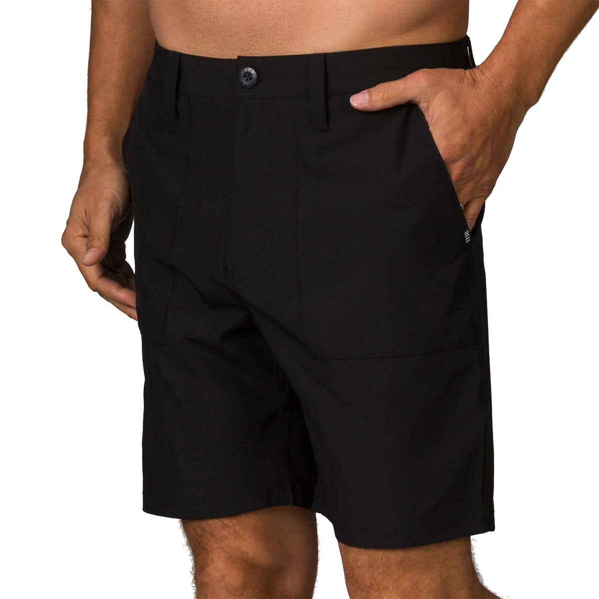 Reef Balto Fixed Waist Hybrid Short Caviar מכנסי ריף לגברים