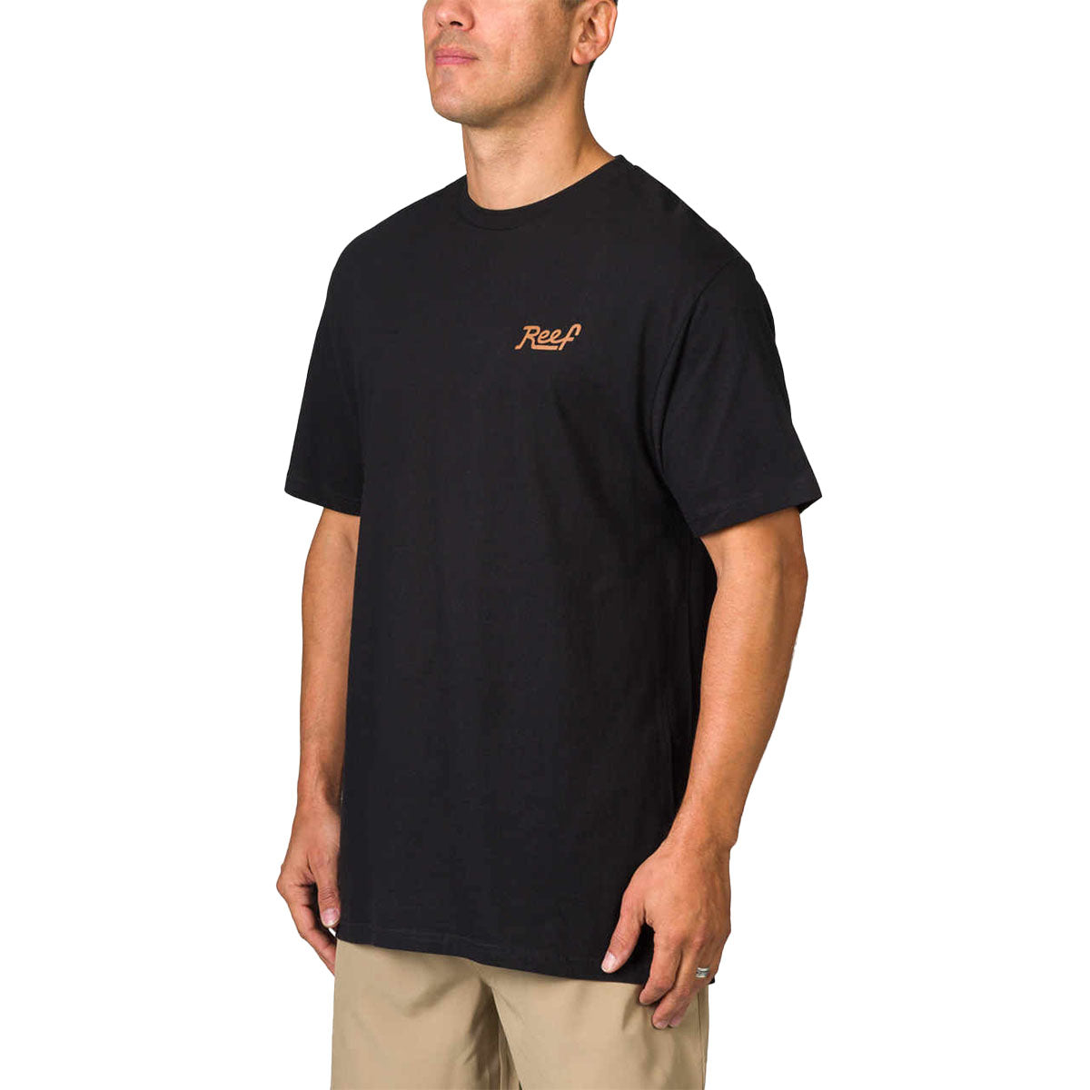 Reef Lush Tee Black חולצת ריף לגברים