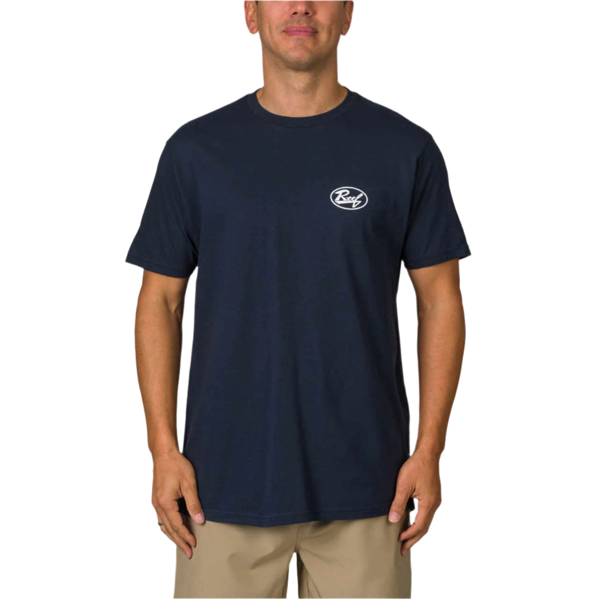 Reef Auto Tee Navy חולצת ריף לגברים
