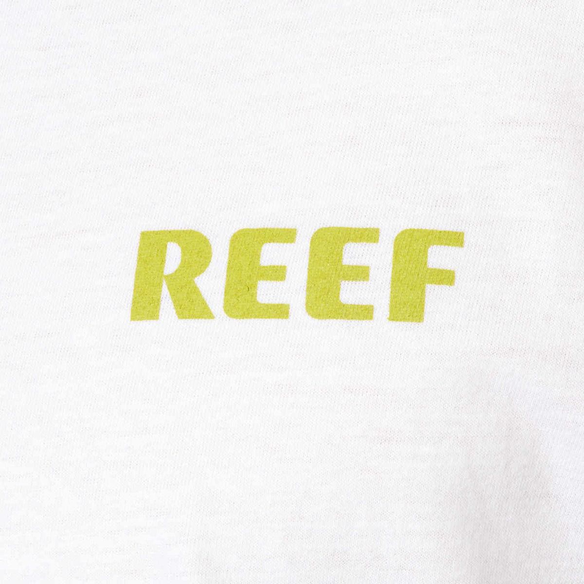 Reef Wellie Floral Tee White חולצת ריף לגברים