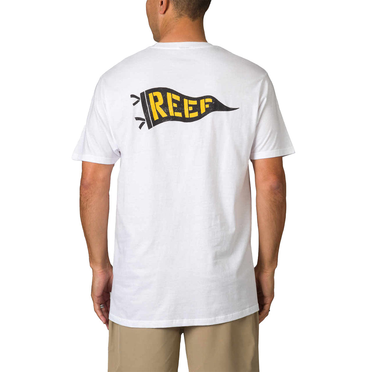 Reef Official Tee White חולצת ריף לגברים